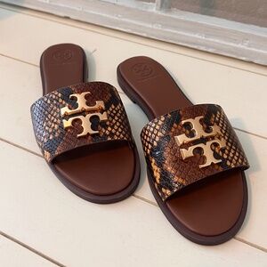 Tory Burch snakeskin sandals